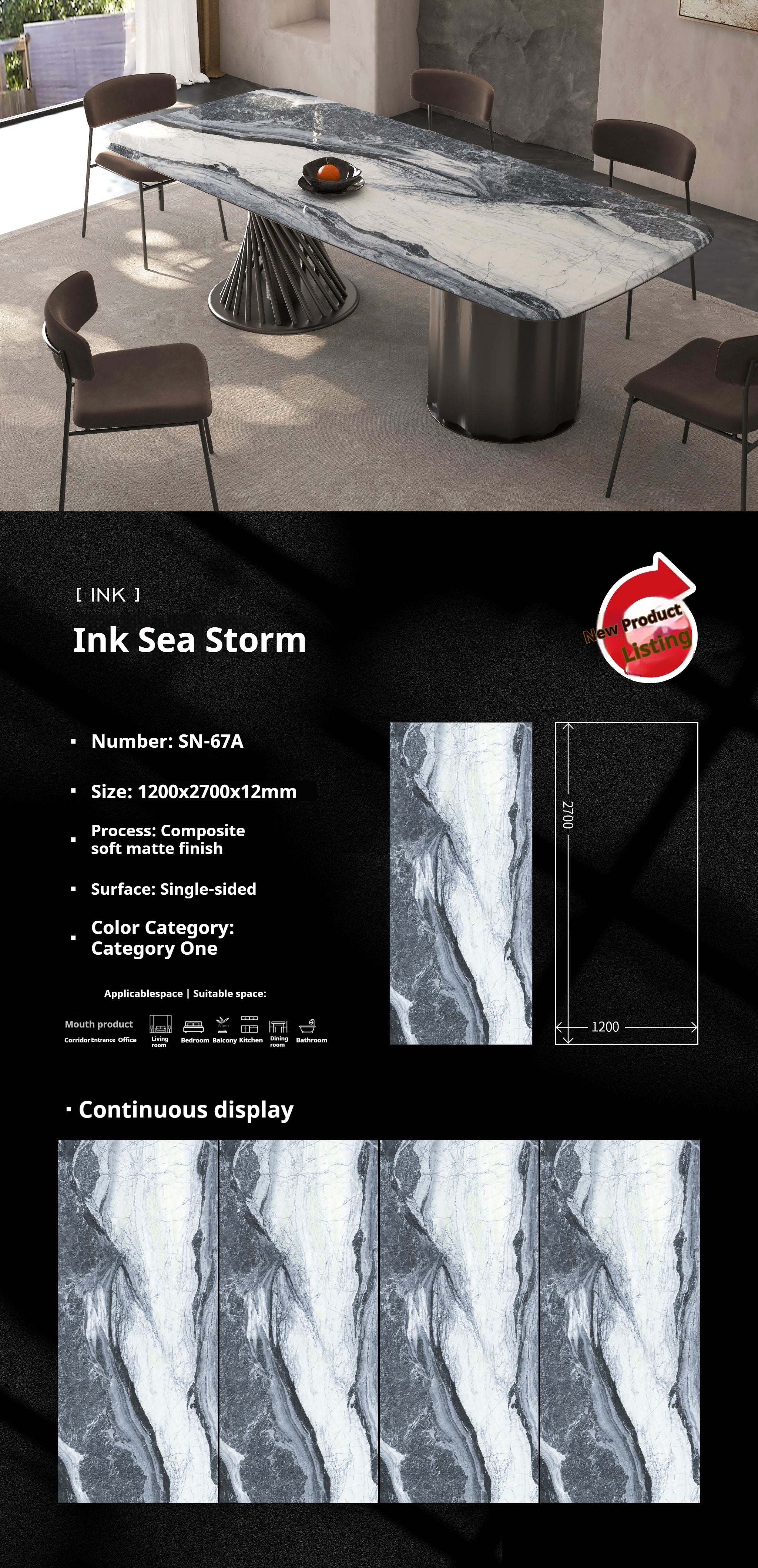 Ink Sea Storm