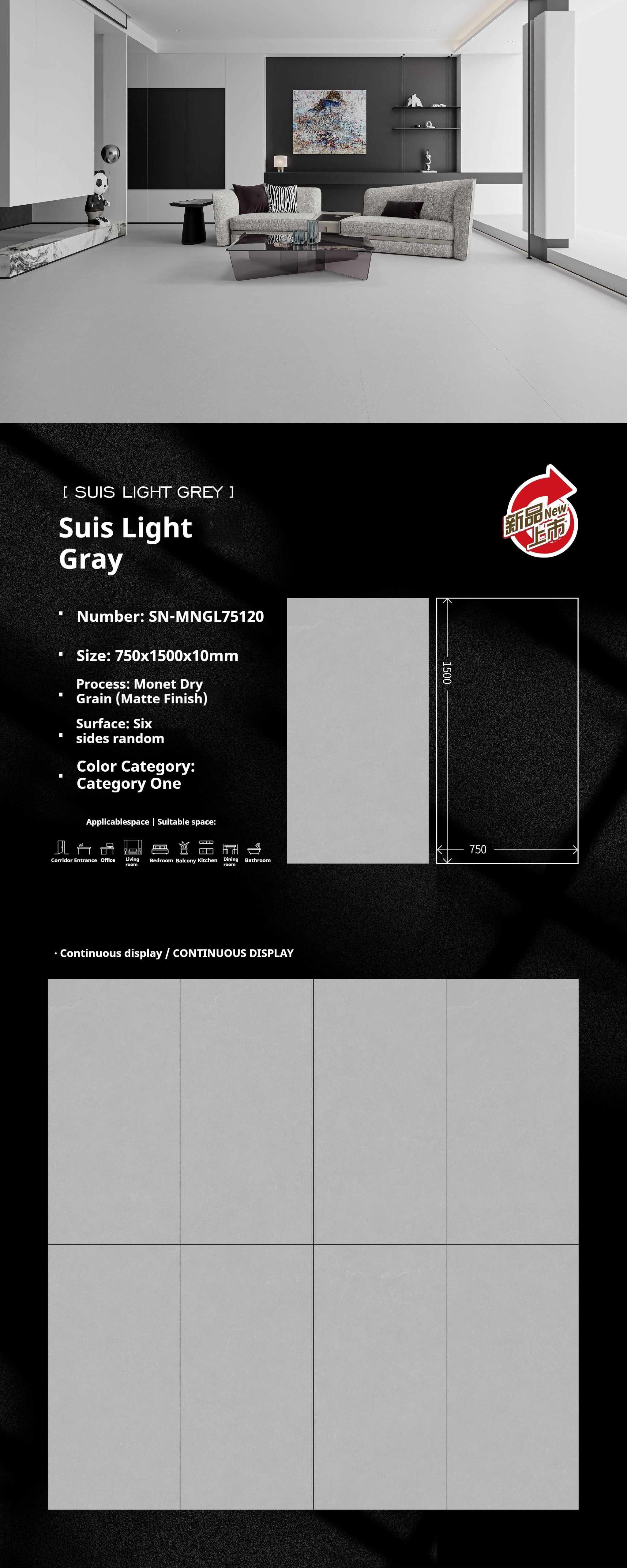 Suis Light Gray