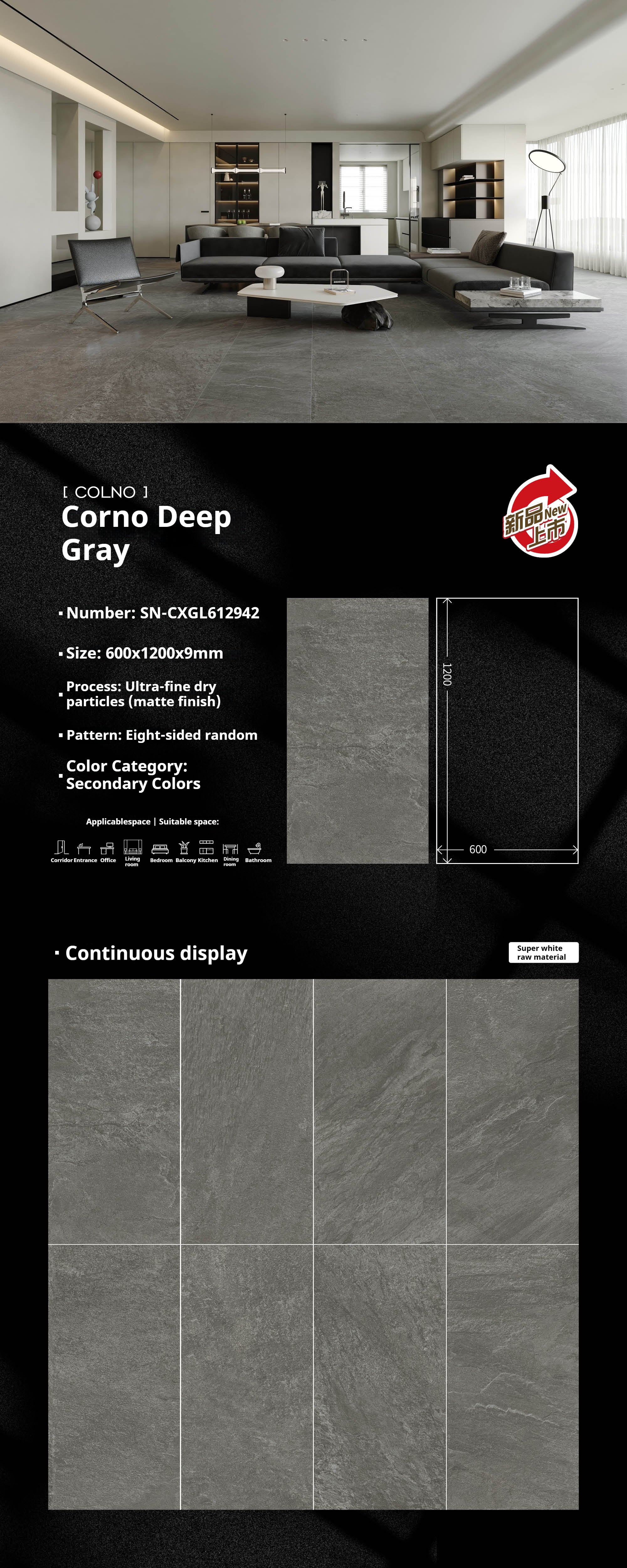Corno Deep Gray