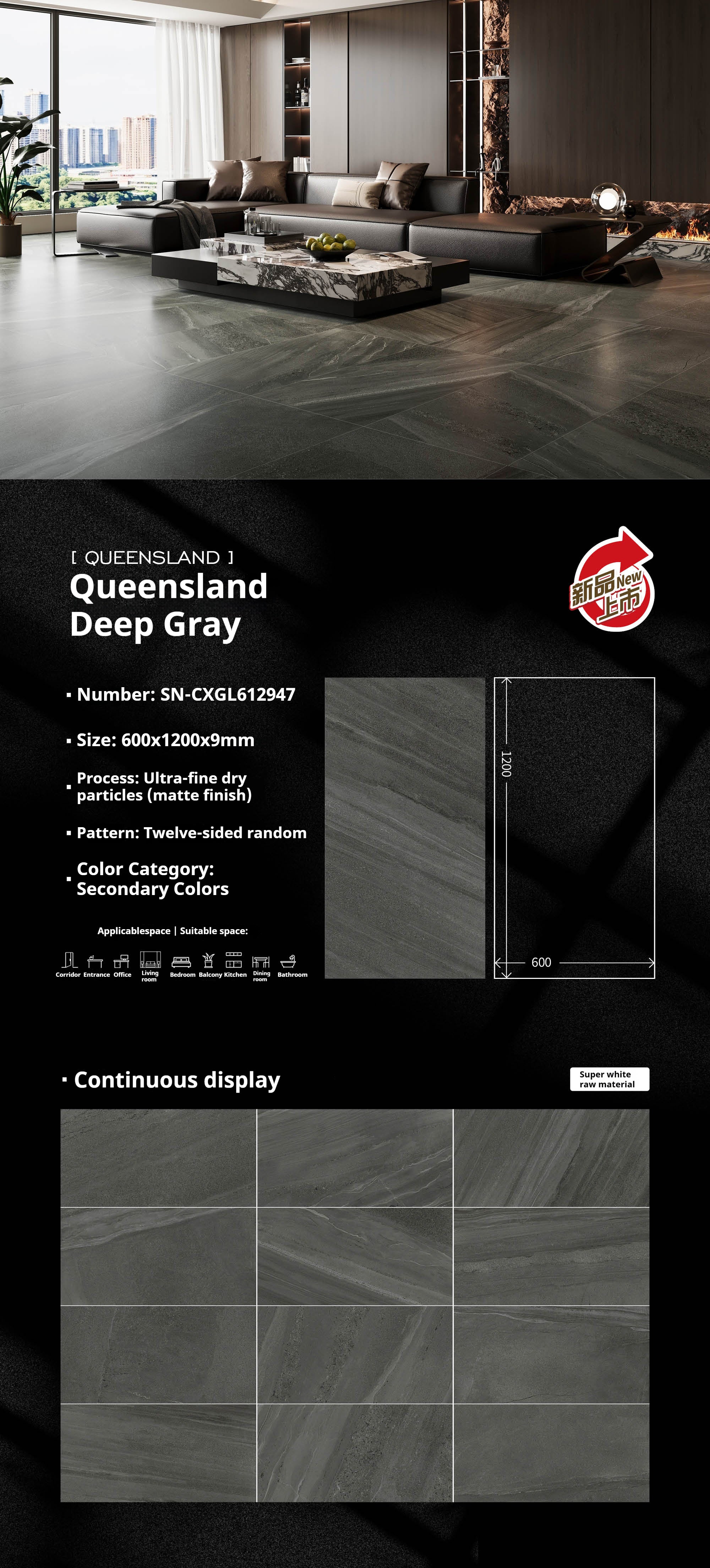 Queensland Deep Gray
