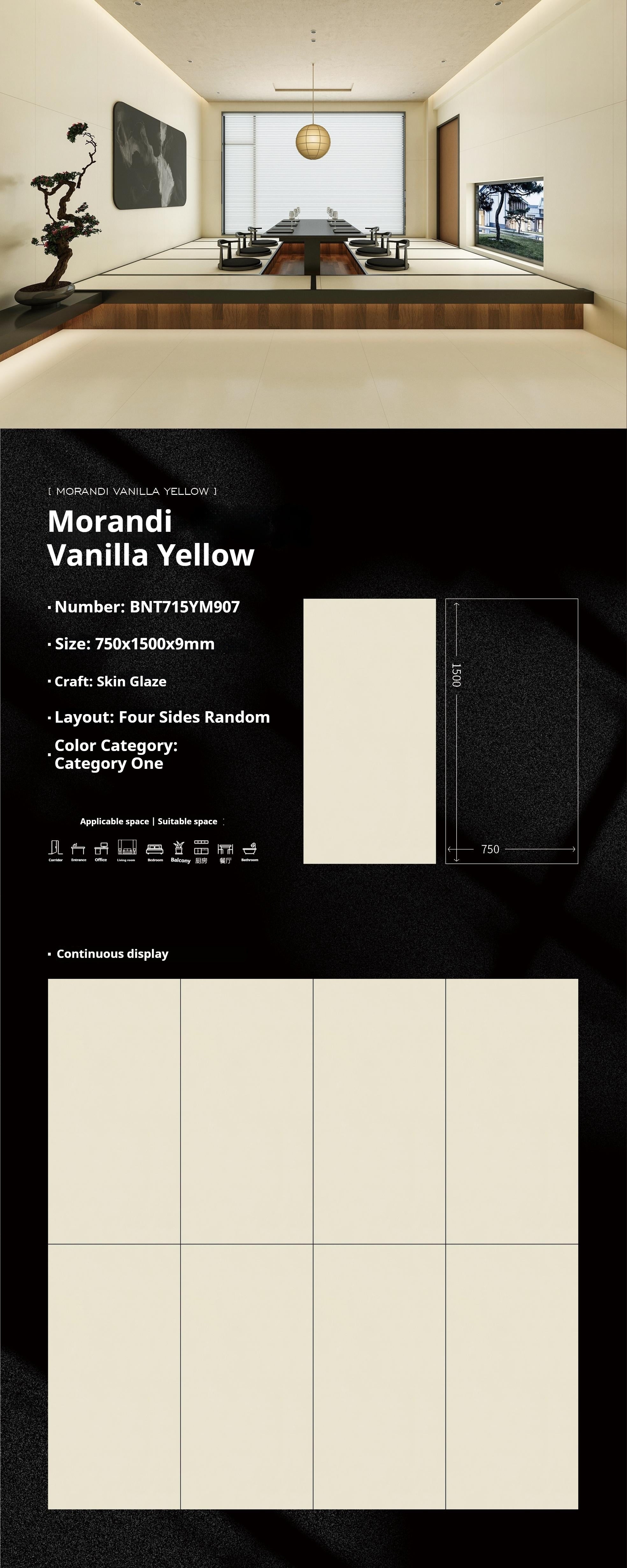 Morandi Vanilla Yellow