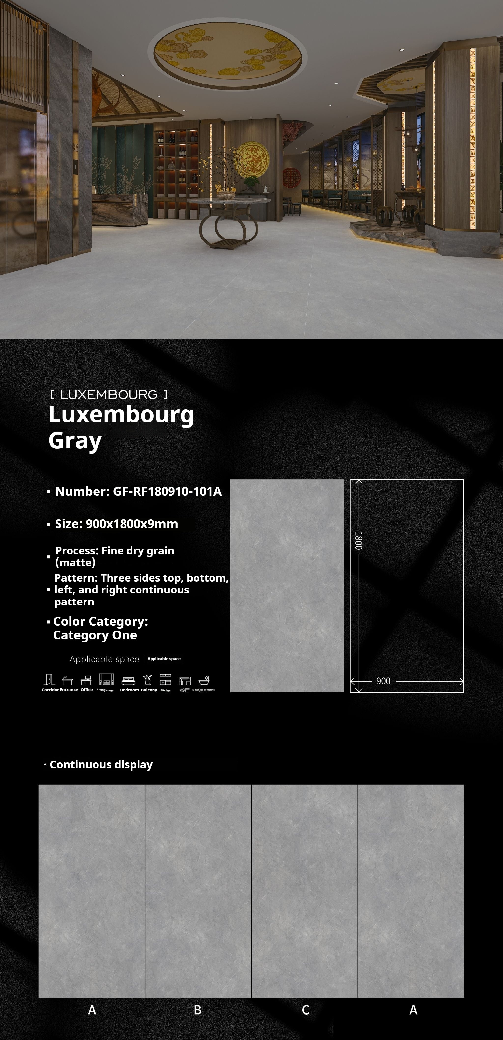 Luxembourg Gray
