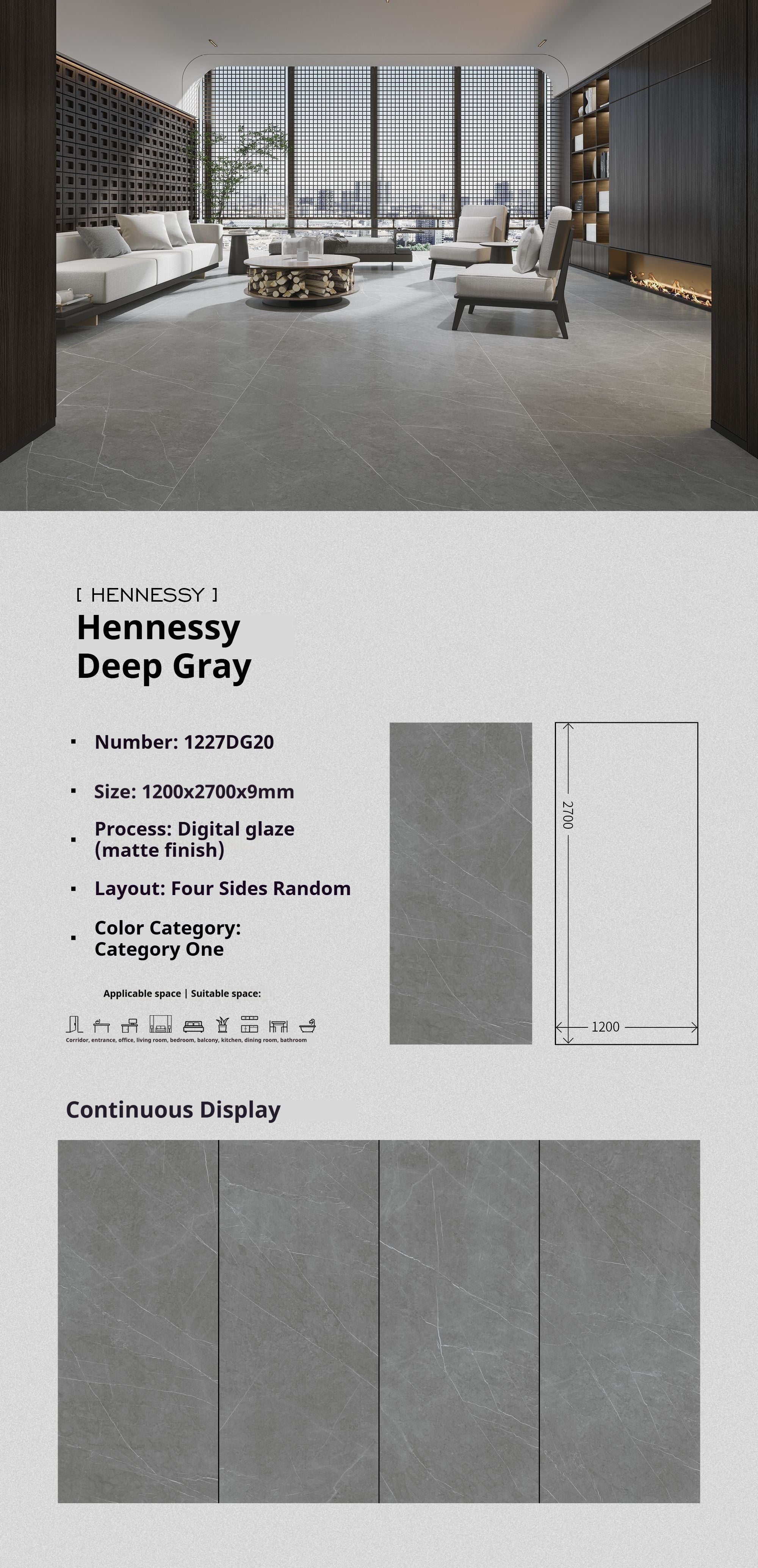 Hennessy Deep Gray