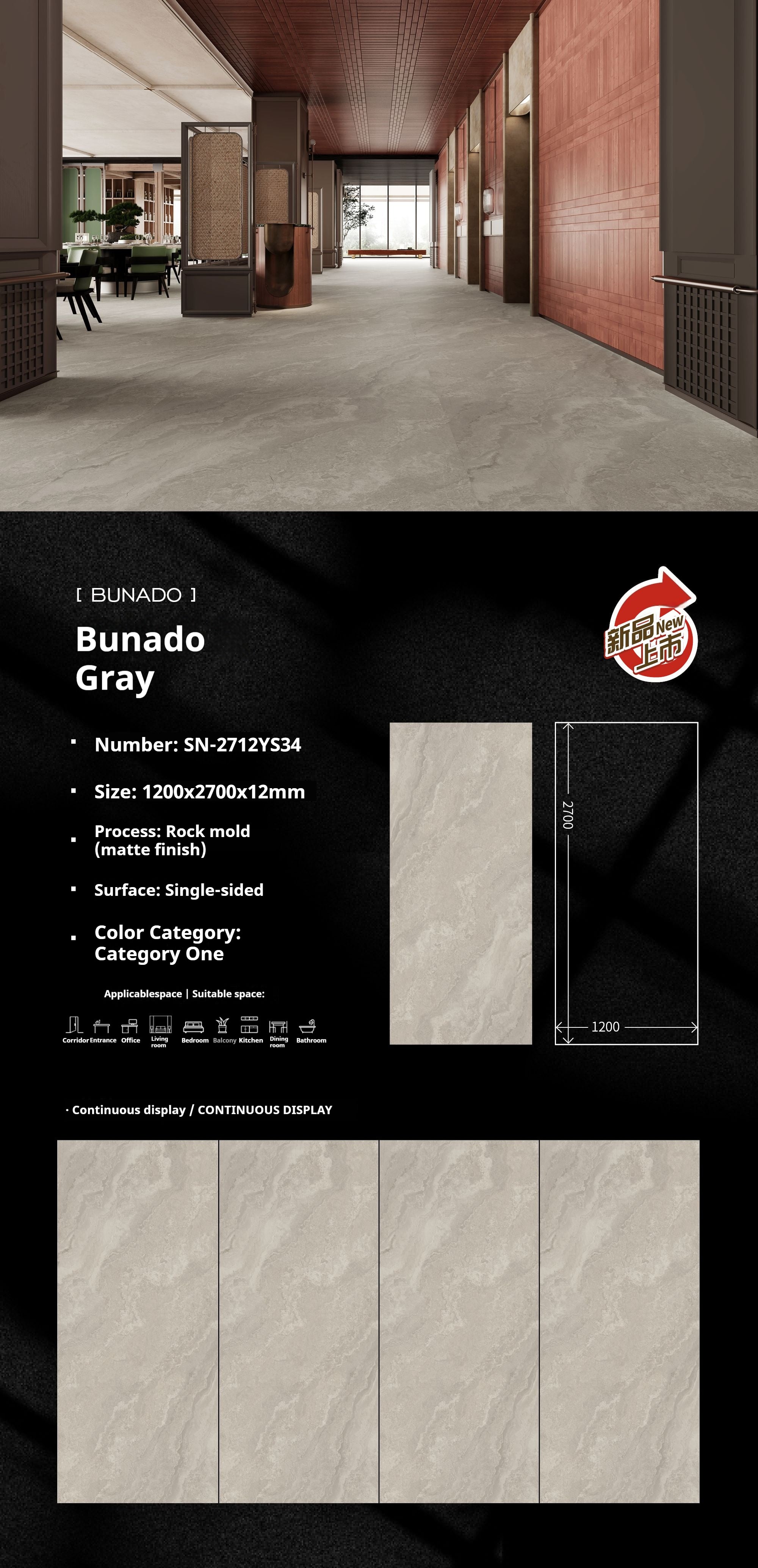 Bunado New  Gray