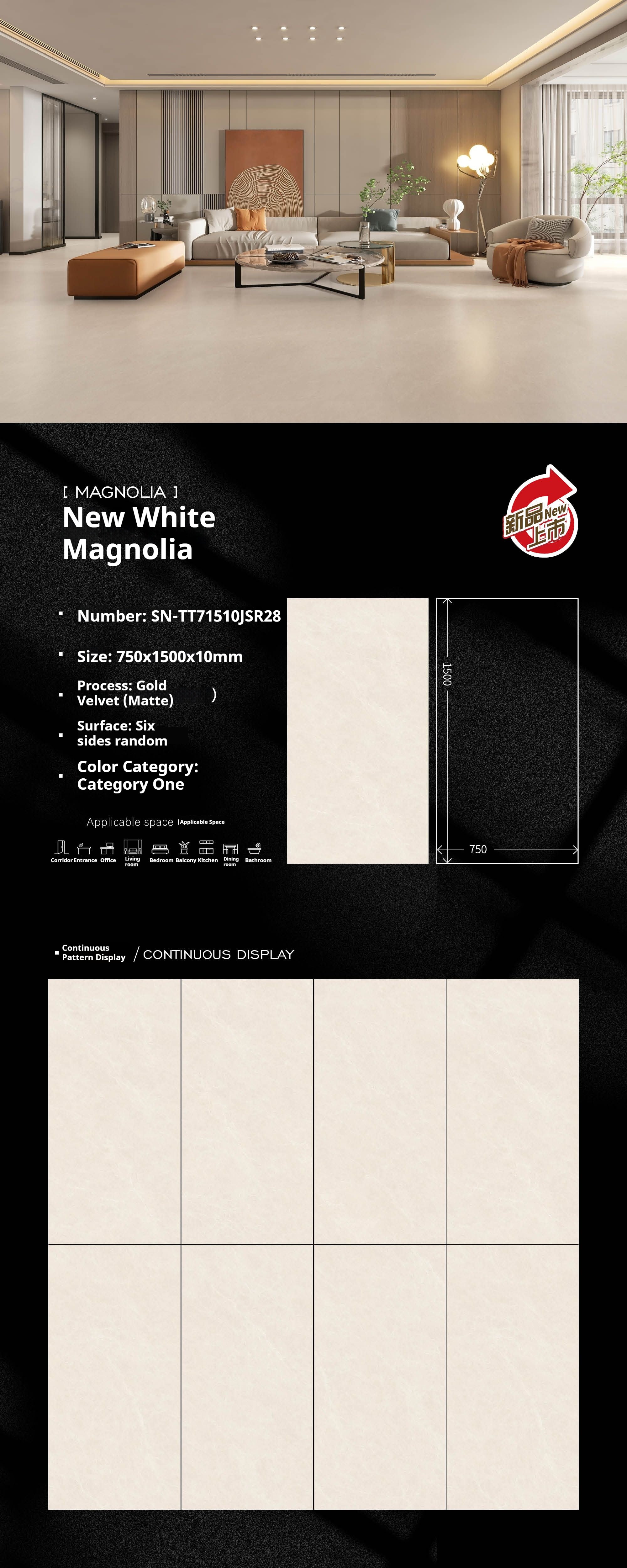 New White Magnolia