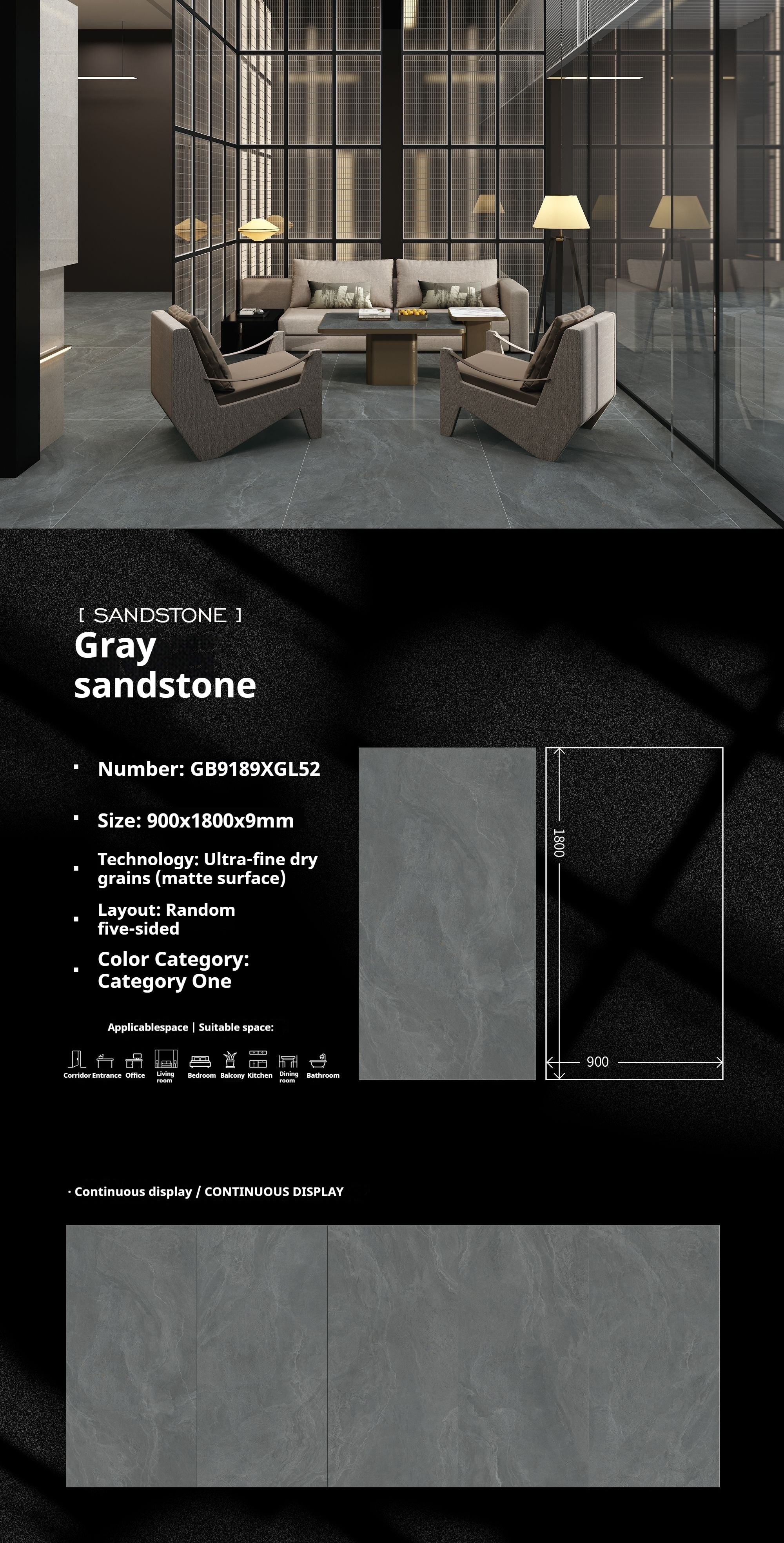 Gray  sandstone