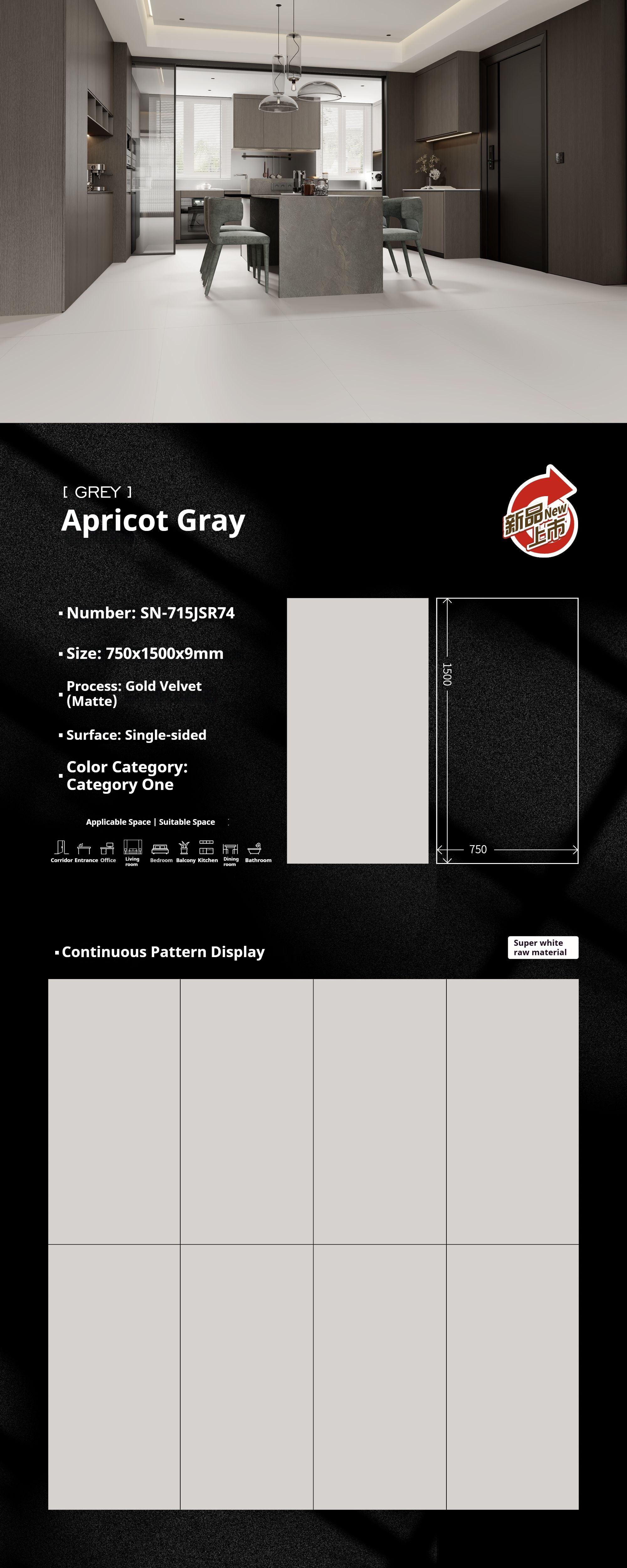 Apricot Gray