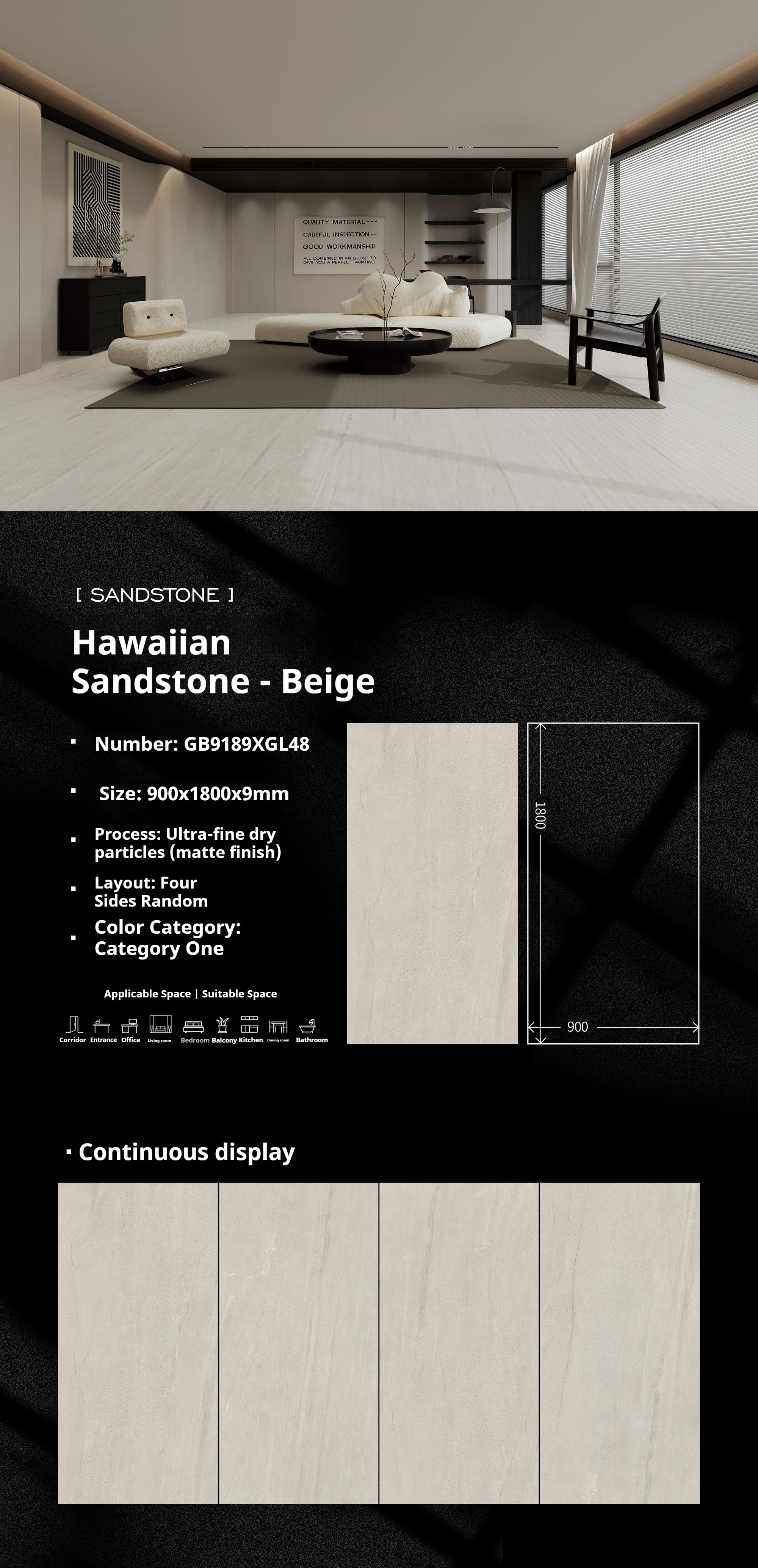 Hawaiian Sandstone - Beige