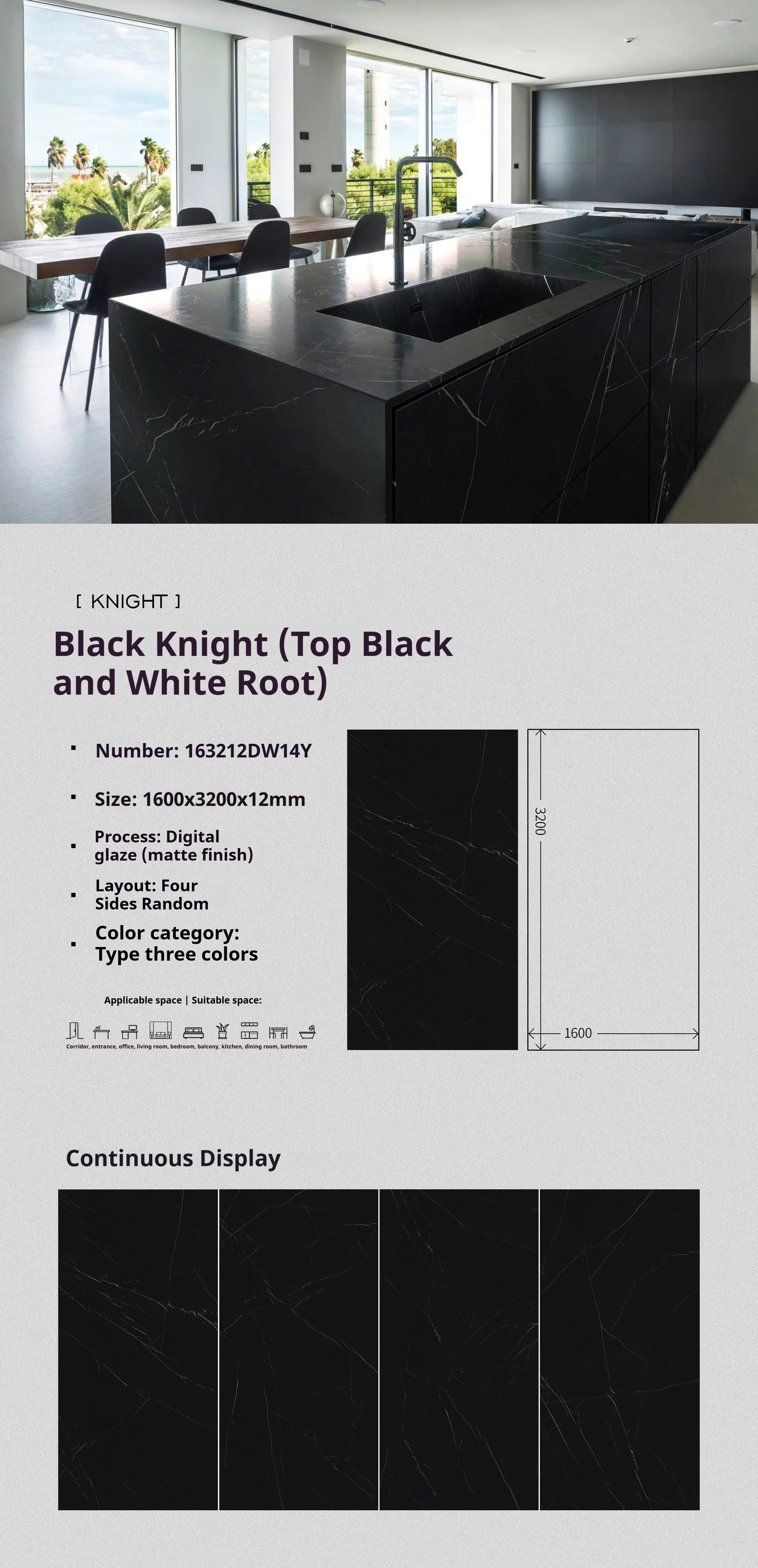 Black Knight (Top Black and White Root)