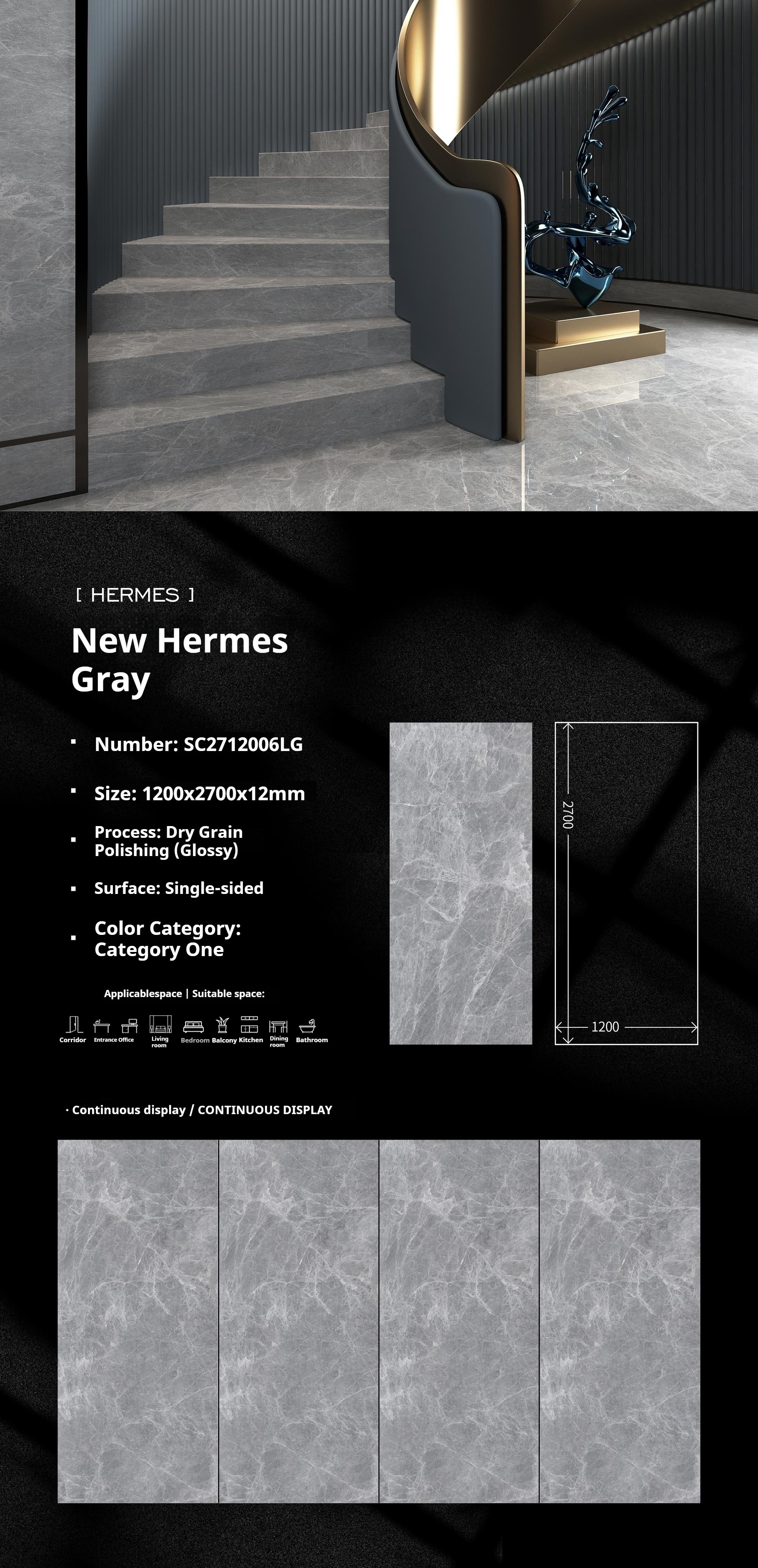 New Hermes Gray
