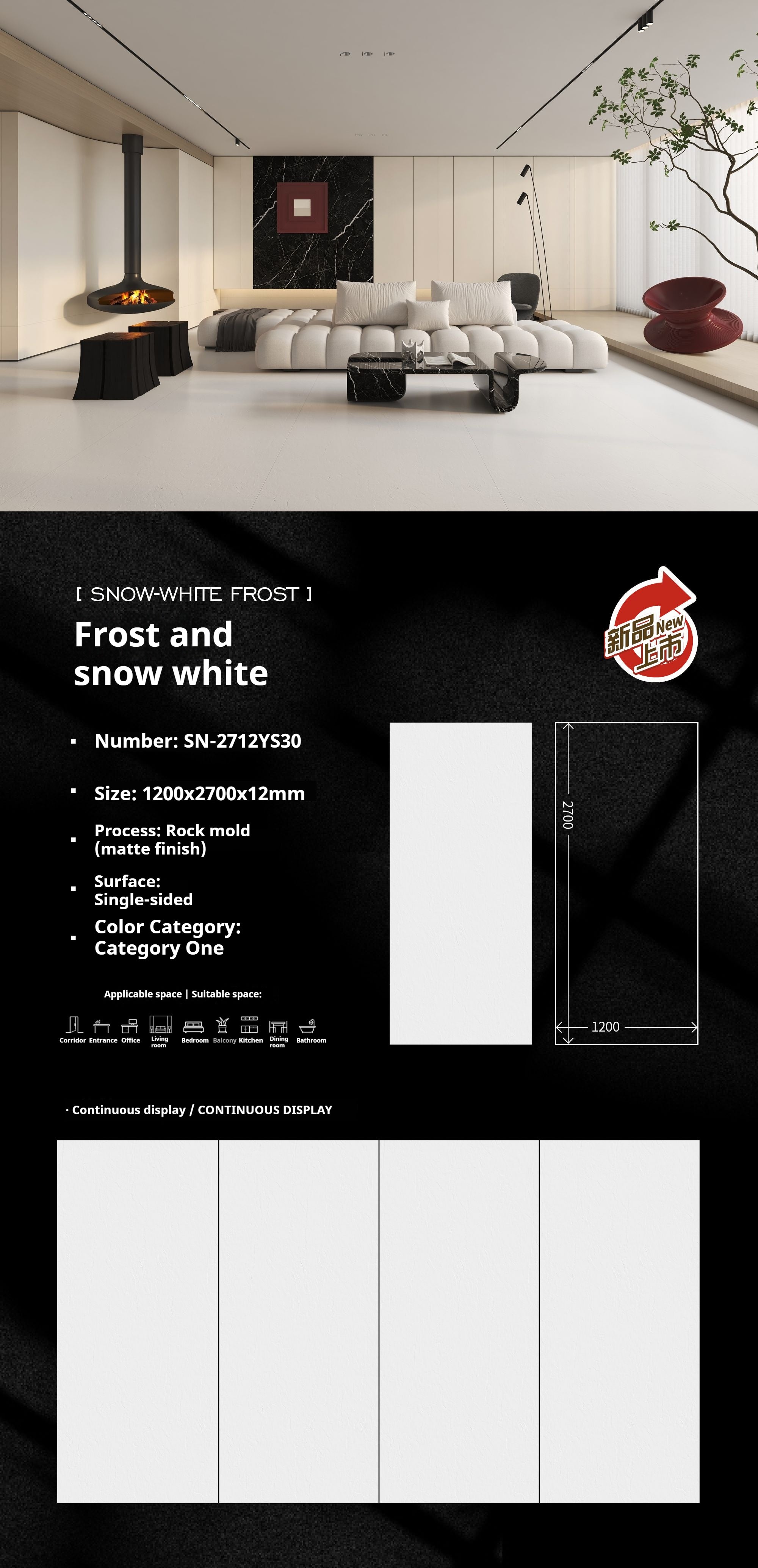Frost and  snow white