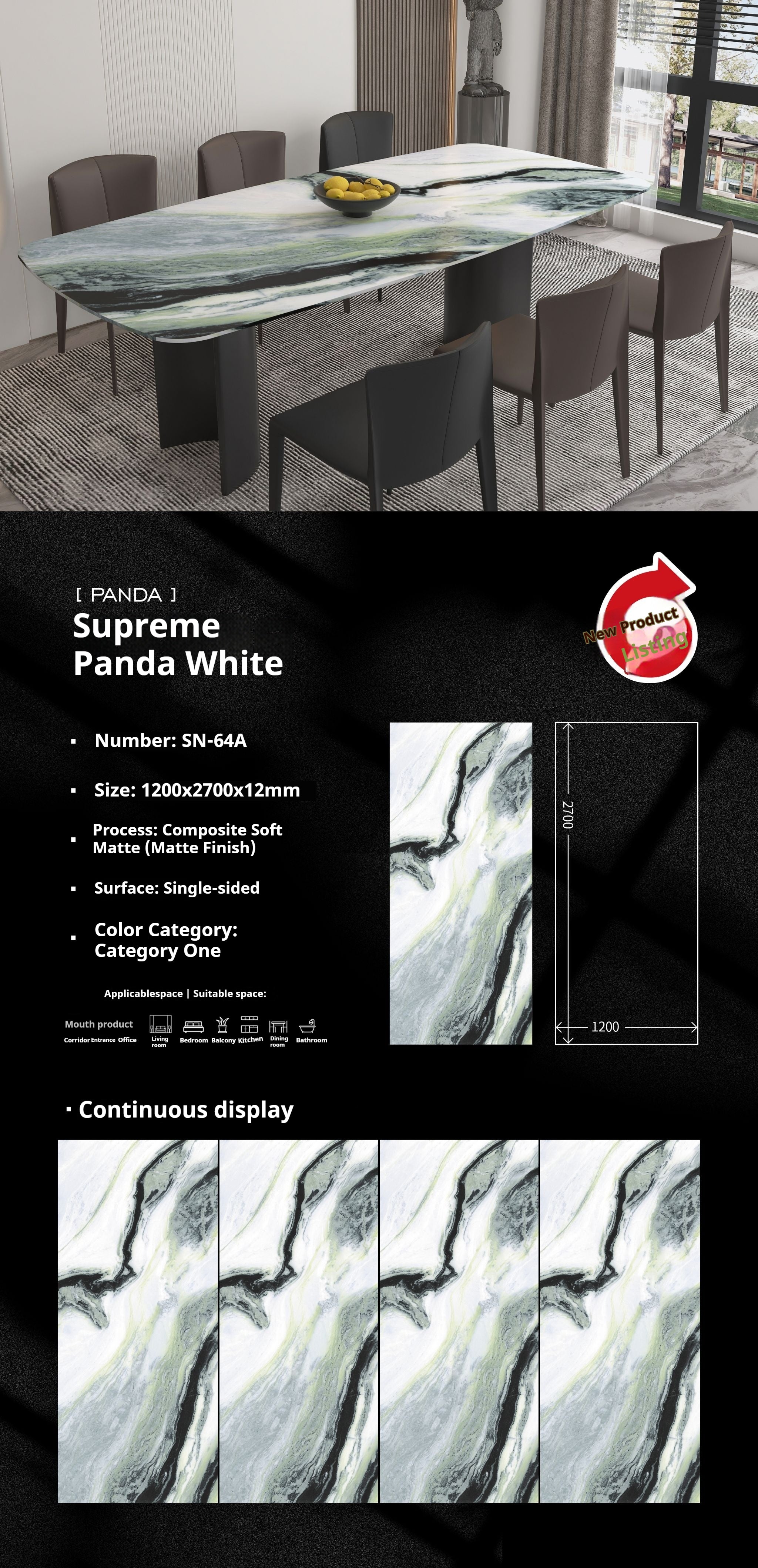 Supreme Panda White