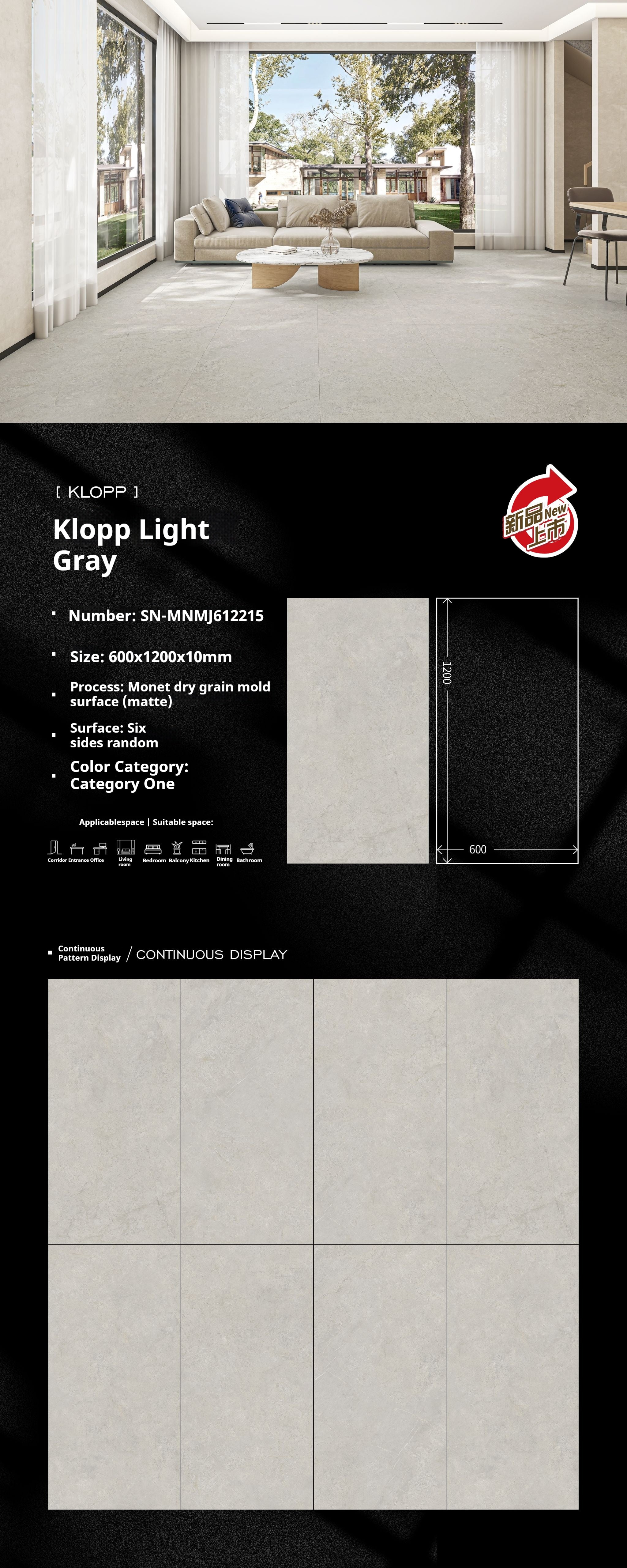 Klopp Light Gray