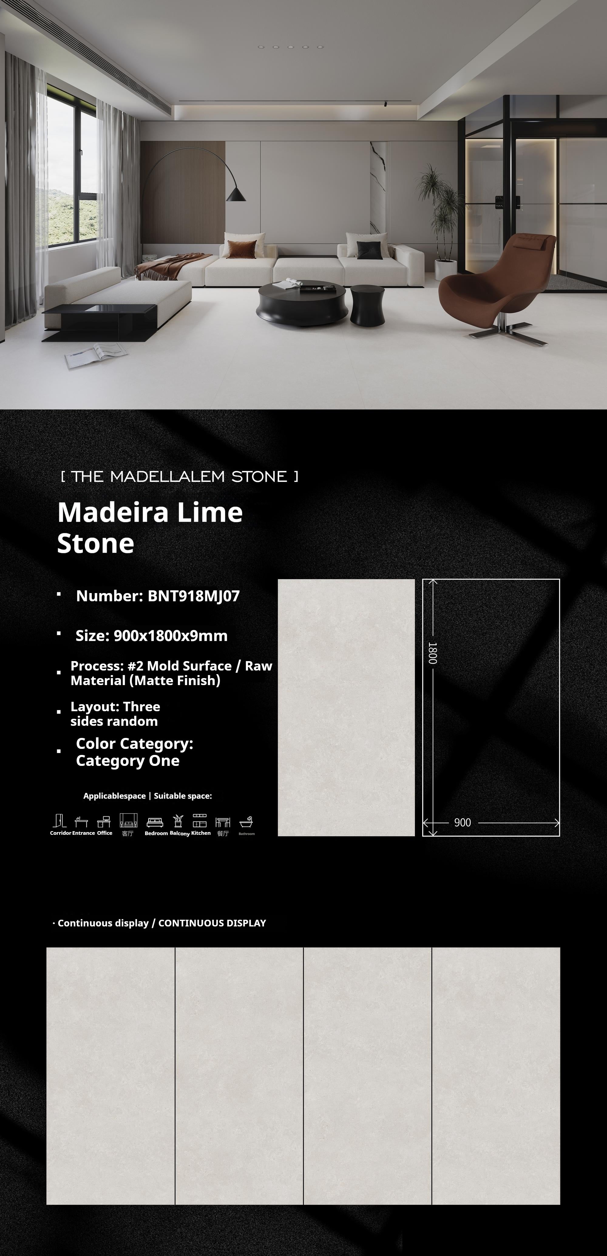 Madeira Lime Stone