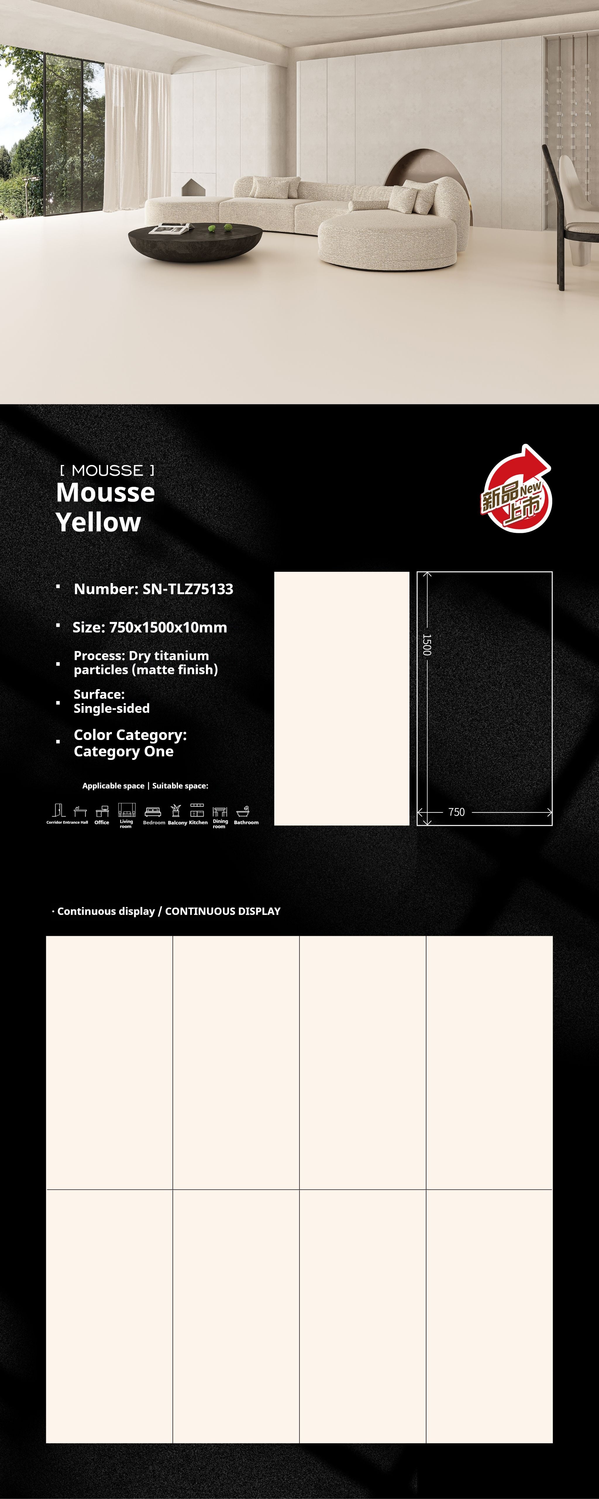 Mousse Yellow