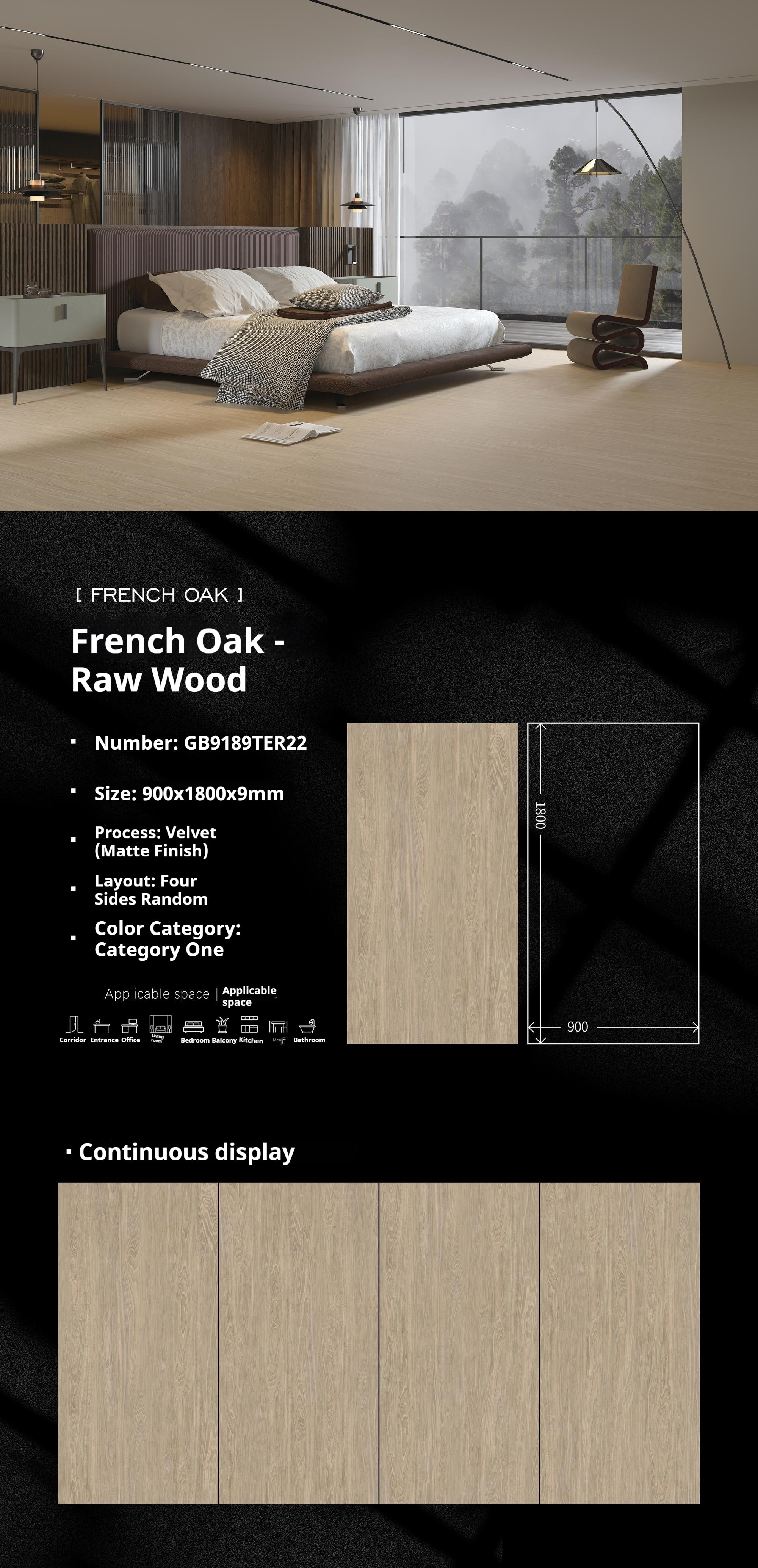 French Oak - Raw Wood