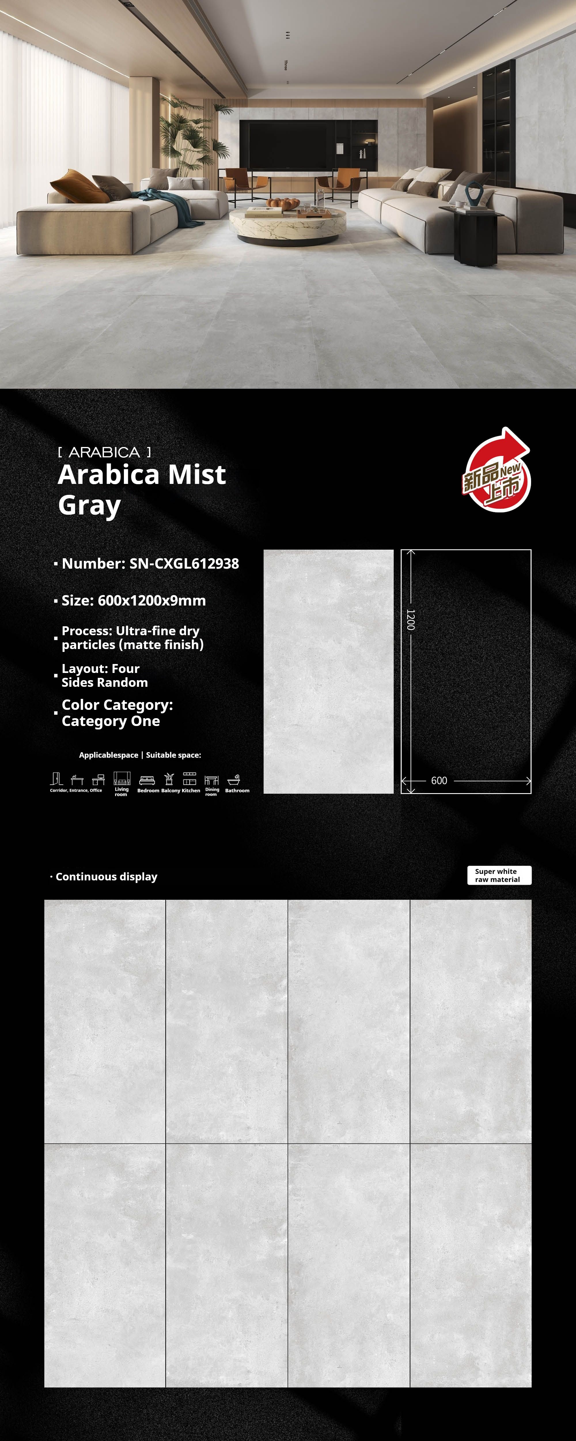 Arabica Mist Gray