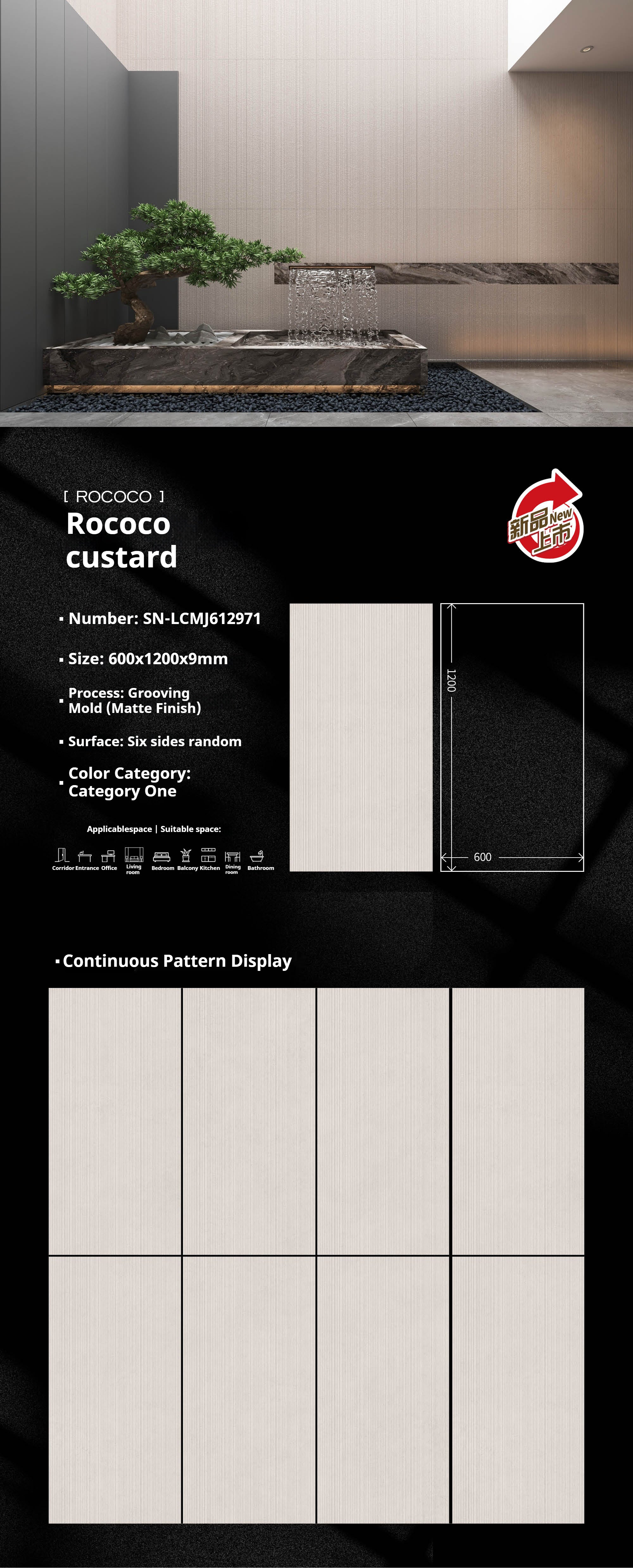 Rococo custard