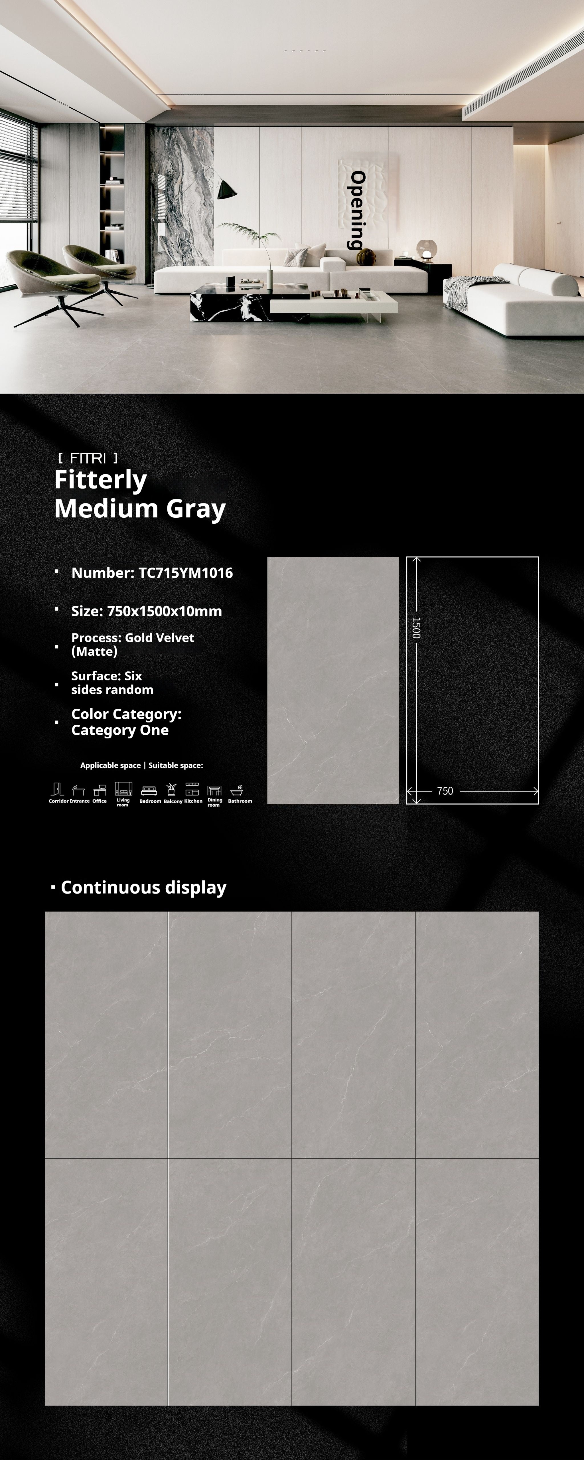 Fitterly Medium Gray