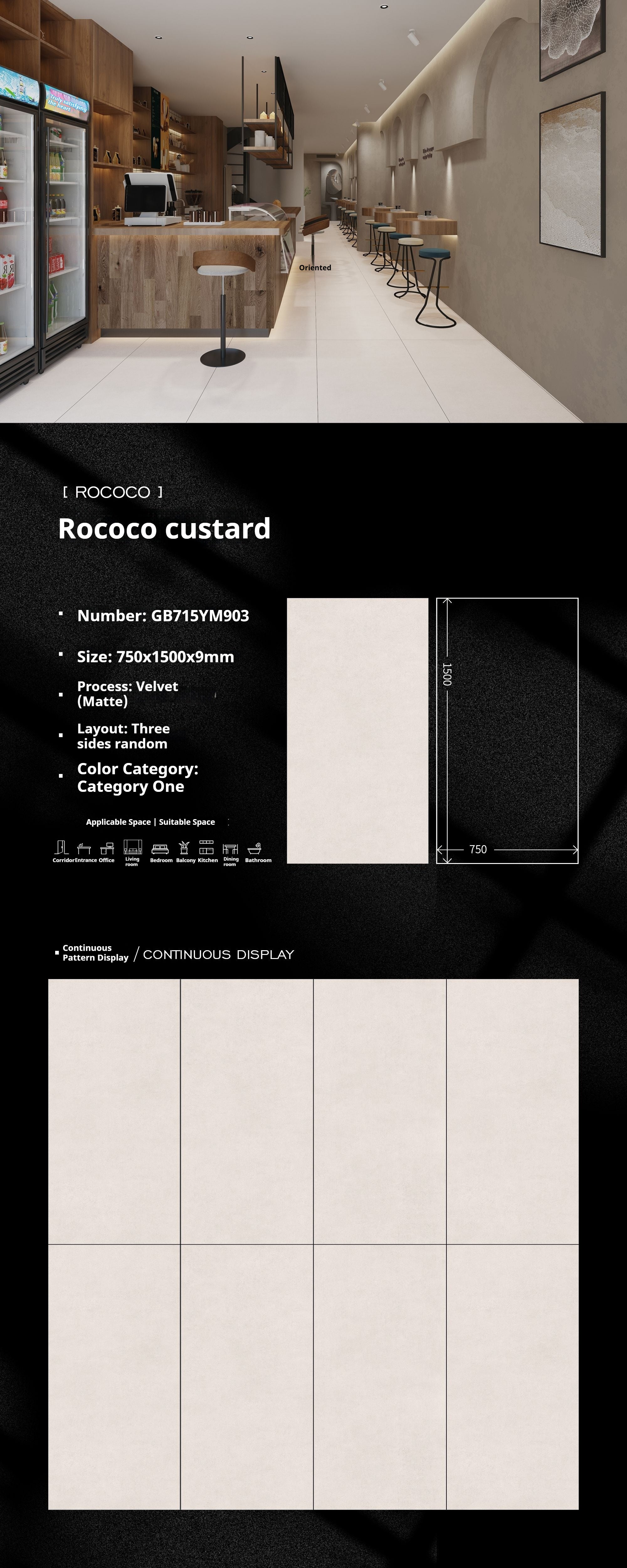 Rococo custard