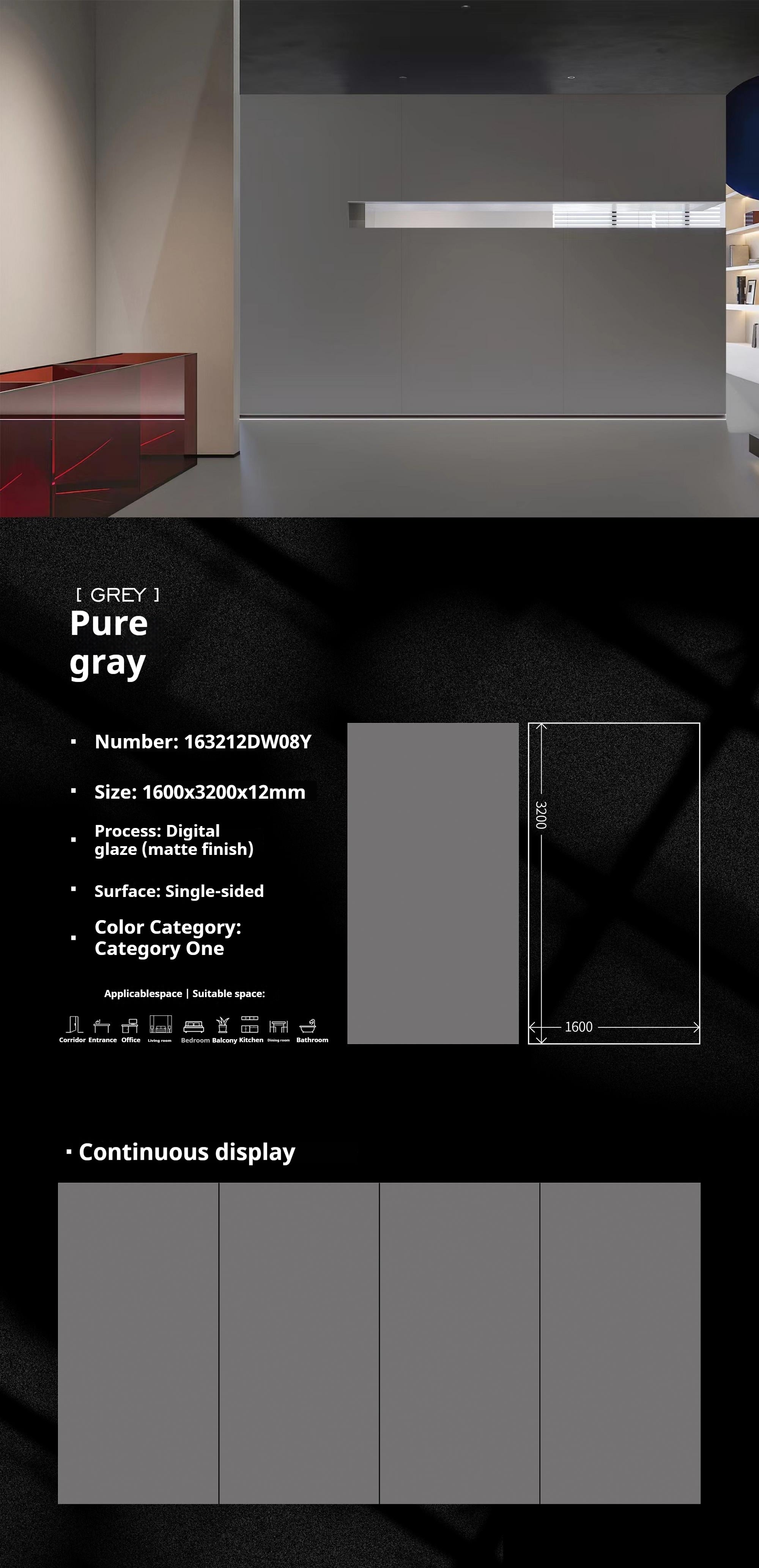 Pure gray