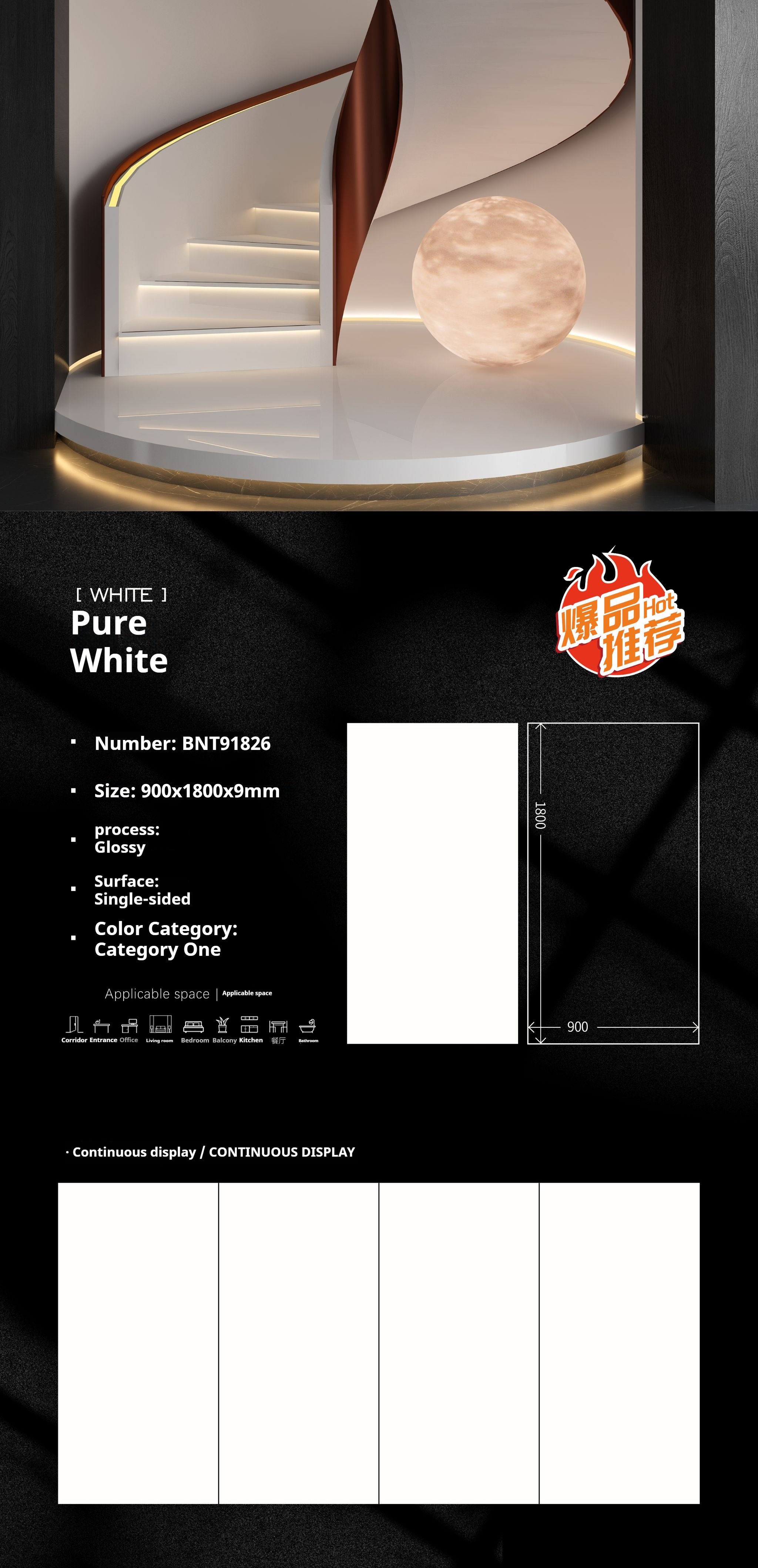 pure white