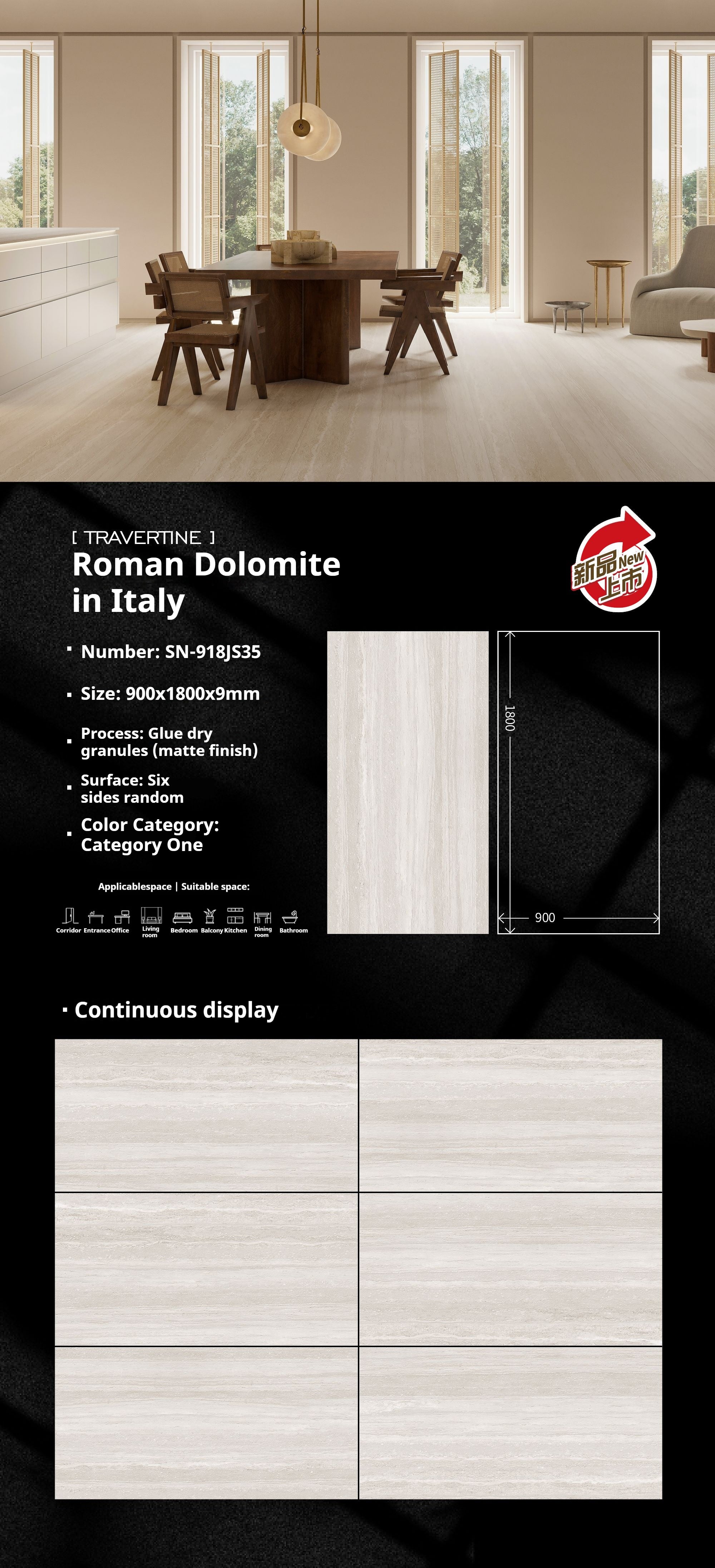 Roman Dolomite in Italy