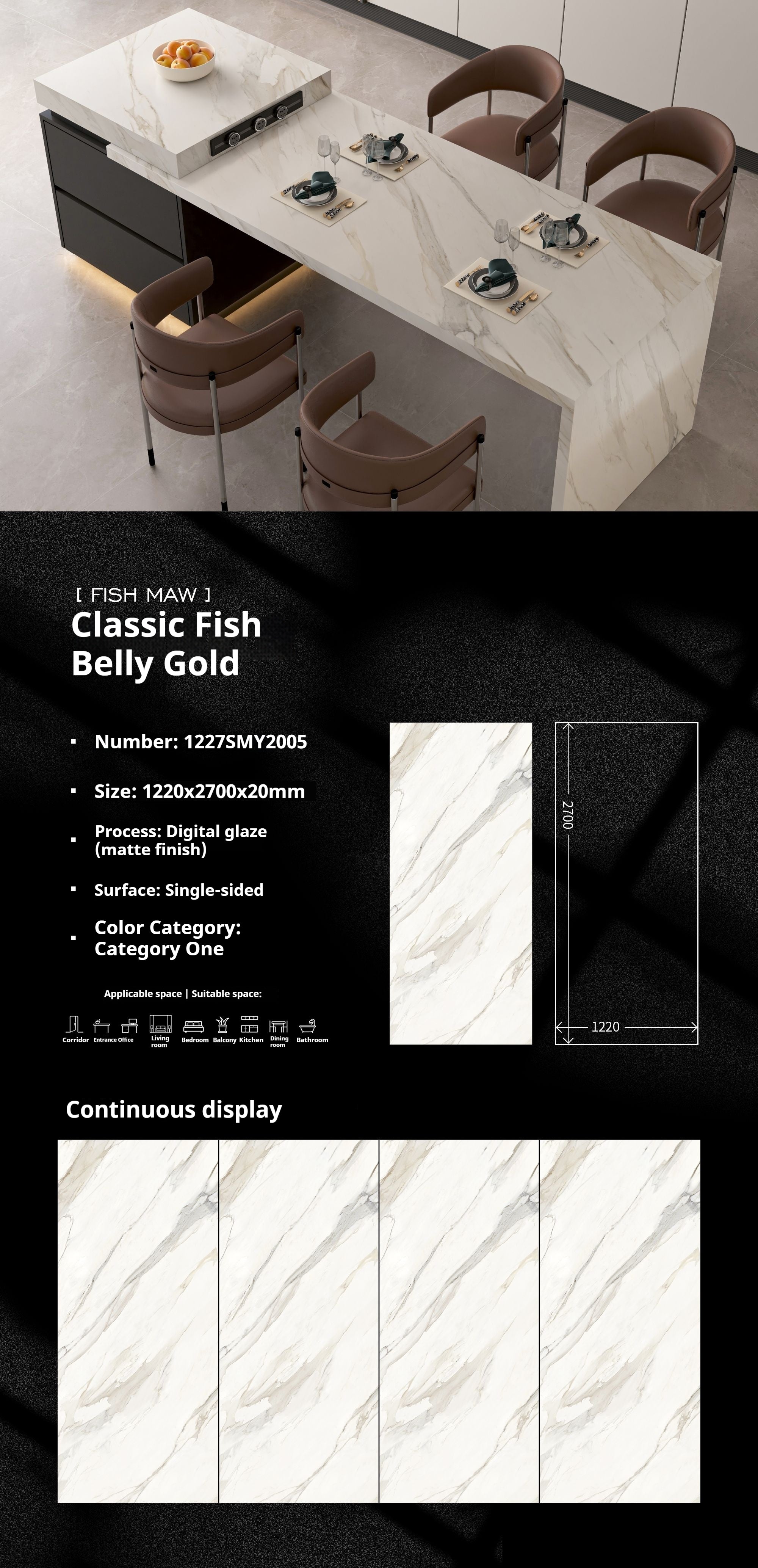 Classic Fish Belly Gold