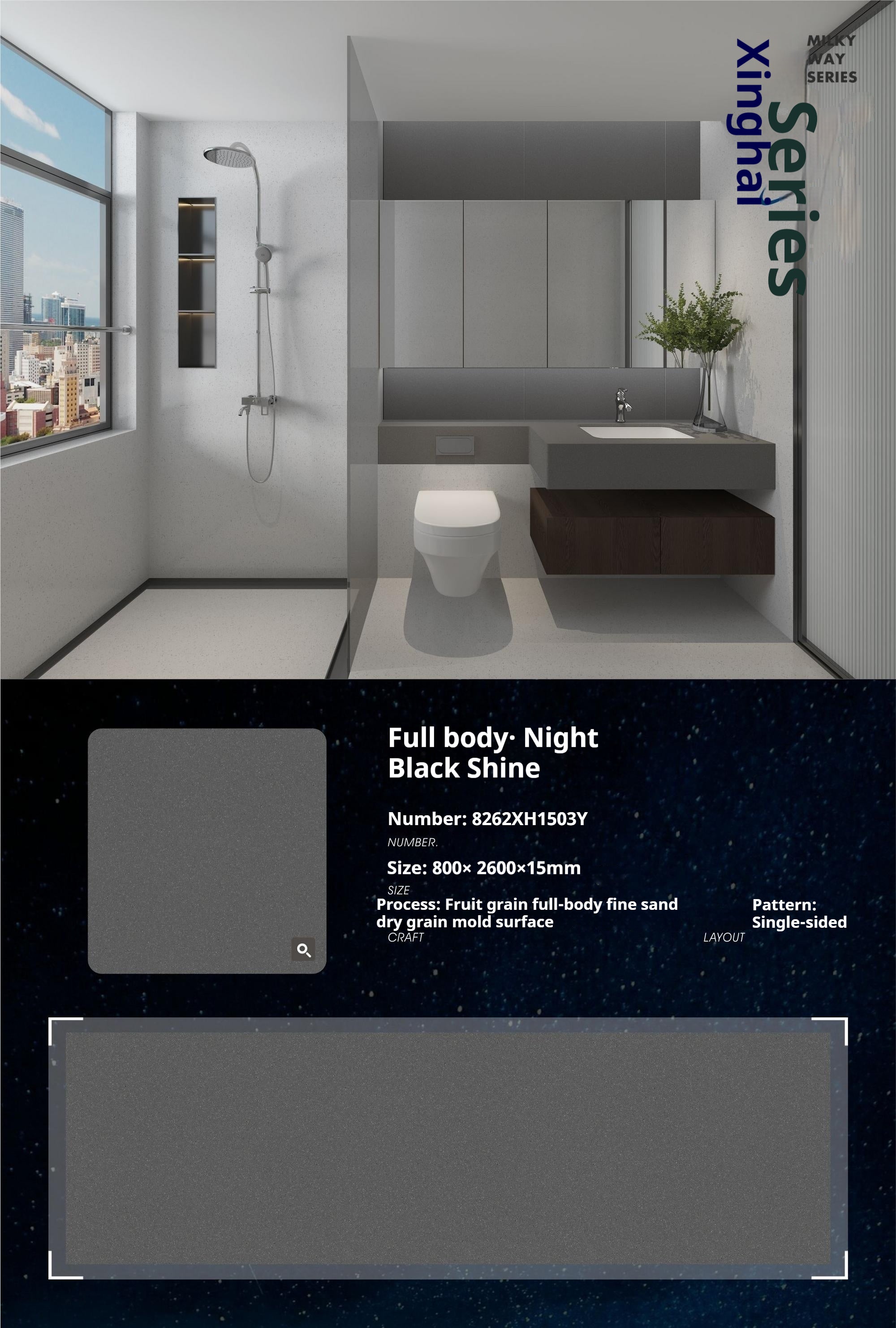 Full body·Night Black Shine