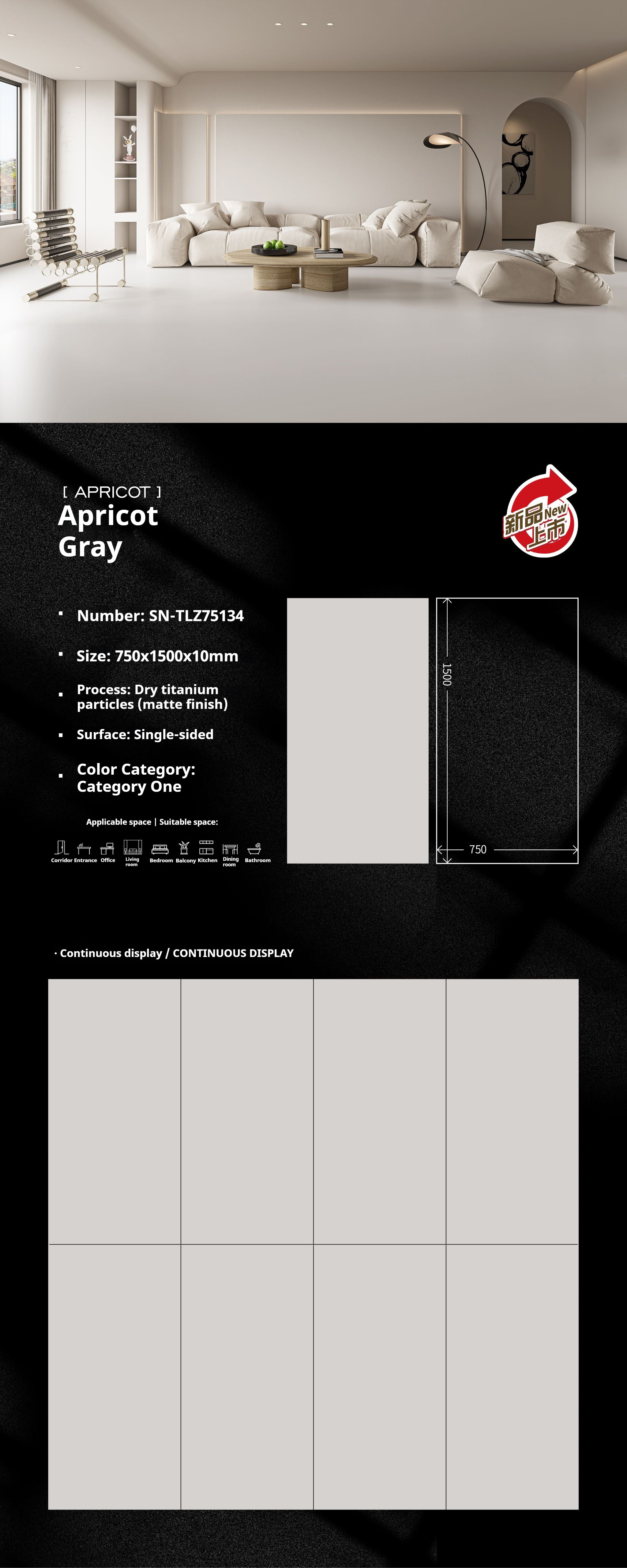 Apricot Gray