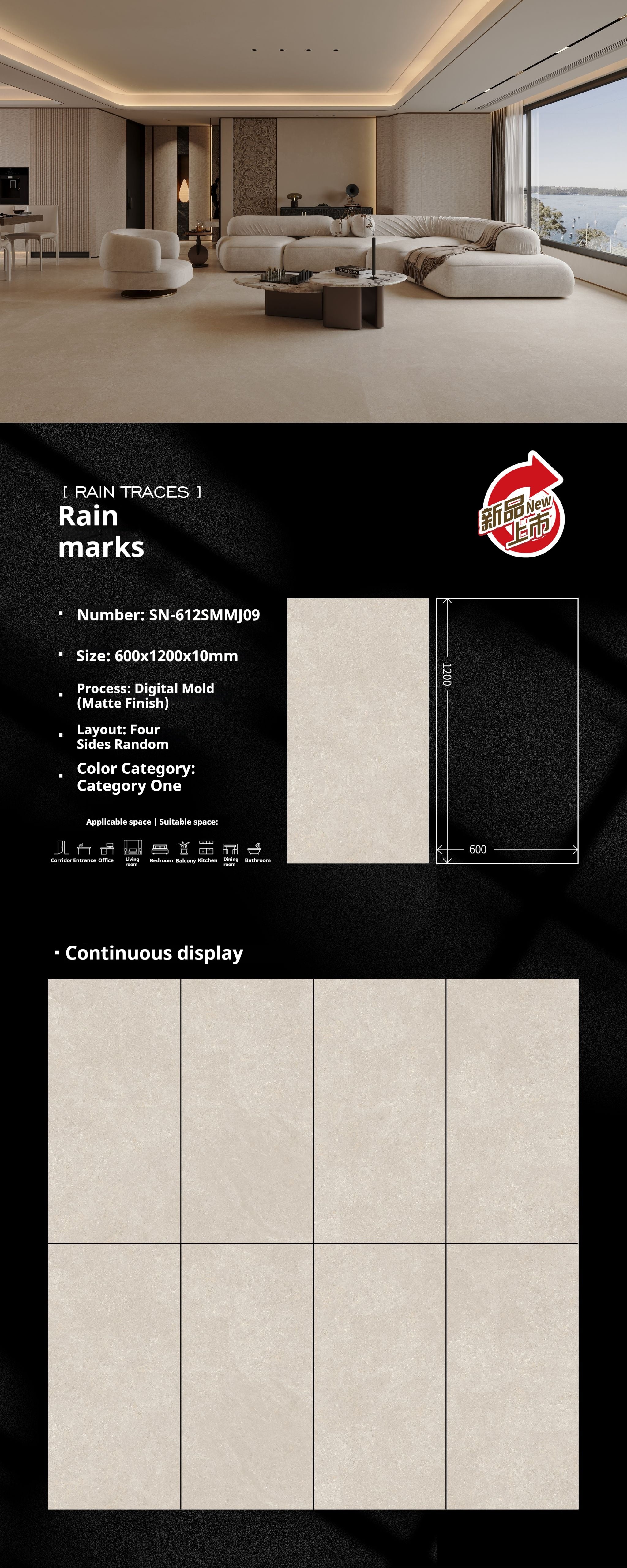 Rain marks